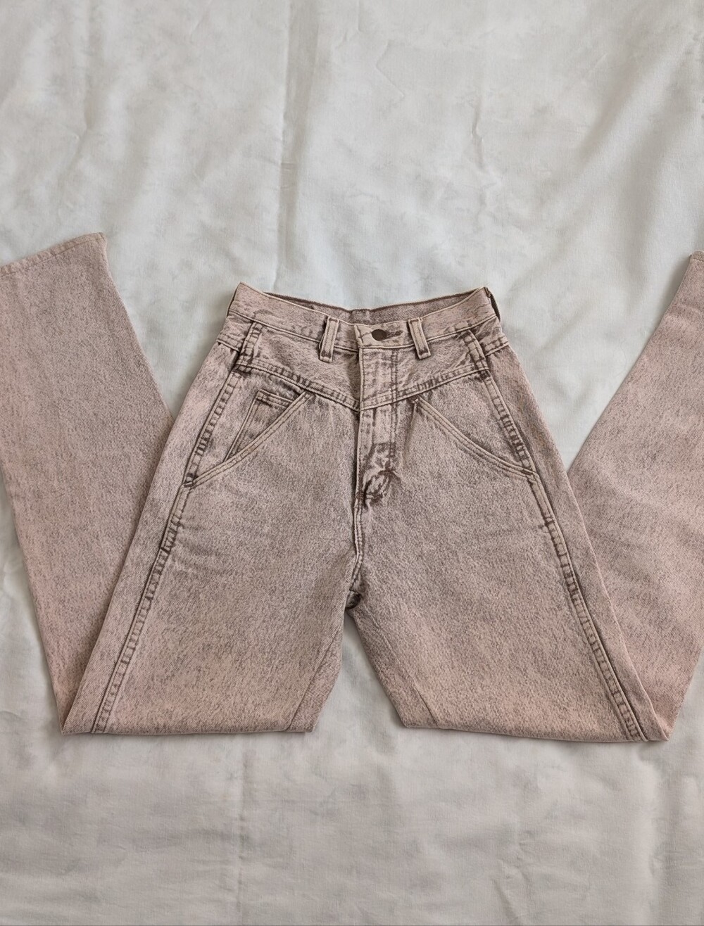 Vintage Wrangler High-Waist Pink Stonewash Women’s Jeans